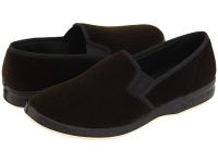 Fashionable Foamtreads Moccasin Slippers for Men - Regal - Coffee Microfiber On Sale